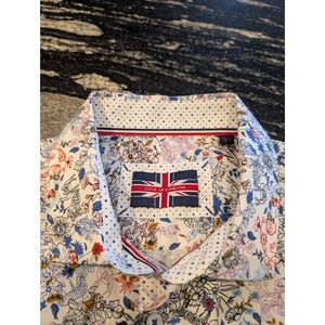 Stars Of London Men's Floral Button Down Shirt - Multicolor NWT